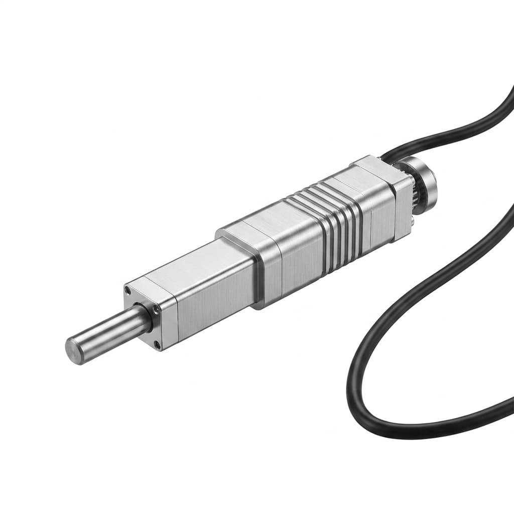 Linear servo actuator validation and assembly detail