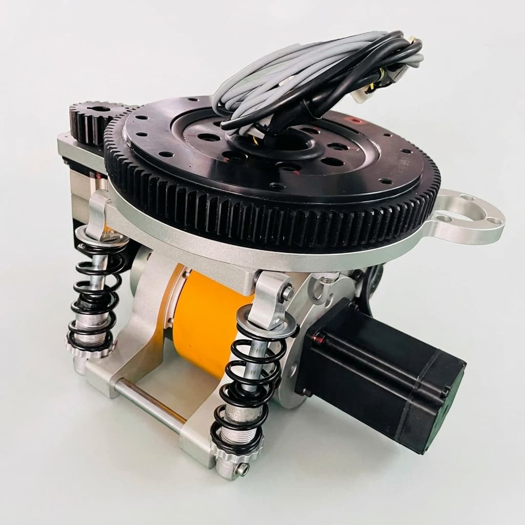 Flat servo motor driver setup