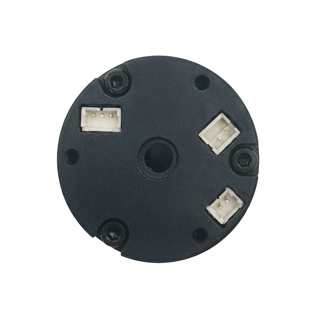 Sealed hollow shaft servo motor concept for harsh robot environments